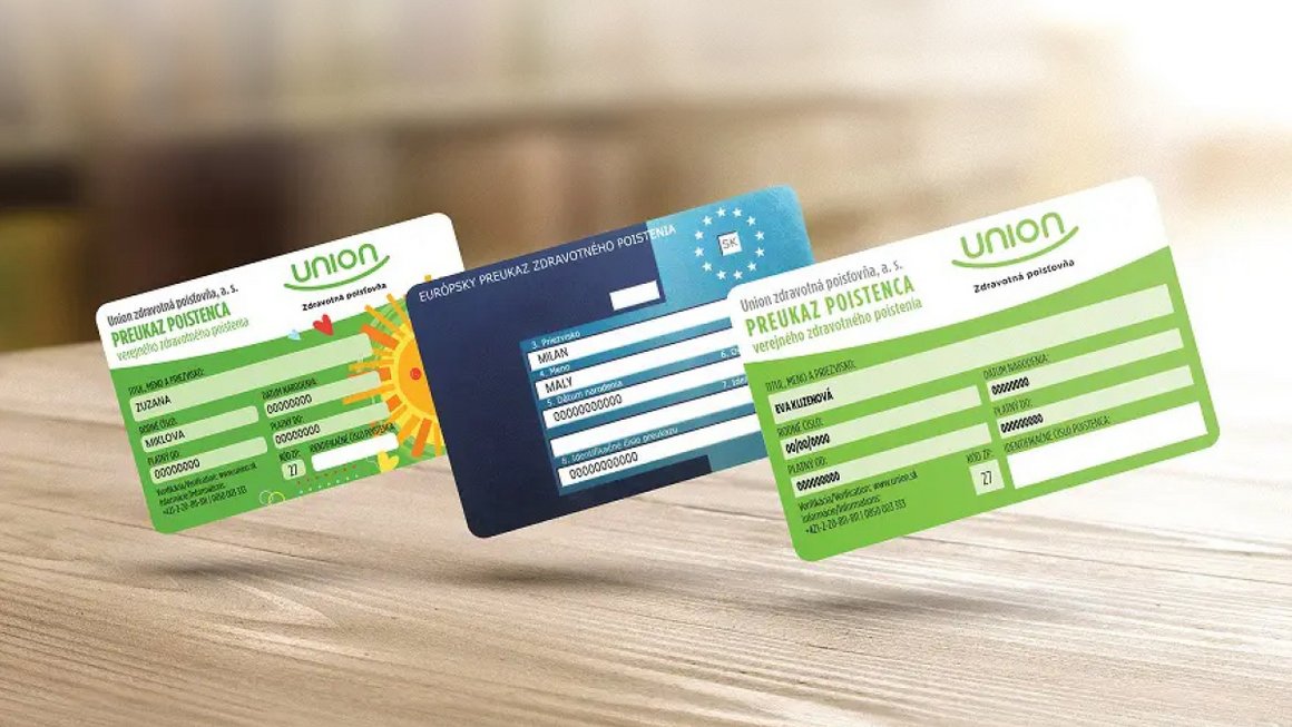 Preukaz poistenca Union a európsky preukaz zdravotného poistenia Preukaz poistenca Union a európsky preukaz zdravotného poistenia poistencom zdravotnej poisťovne Union.