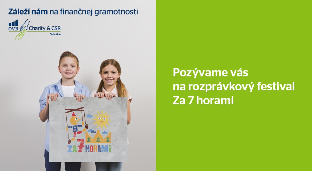 Pozvánka na rozprávkový festival Za 7 horami – deti s obrázkom