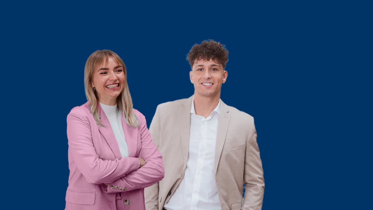 Fotografia dvoch poradcov OVB